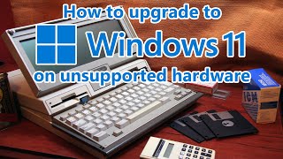 How to force upgrade Windows 11 on unsupported hardware official release working October 5th 2021 [upl. by Indihar253]