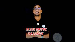 False Cause Fallacy  LOGICAL REASONING ugcnetexam [upl. by Asiral]