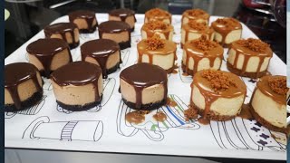 Easy mini cheesecake recipe just simply food [upl. by Aelrac]