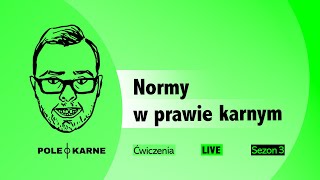 Normy w prawie karnym NA ŻYWO dr hab Mikołaj Małecki ĆWICZENIA Z PRAWA KARNEGO 48 [upl. by Syramad57]