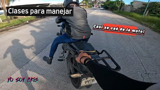 ¿Como manejar moto Estandarautomaticasemiautomatica Pt1 clases de manejo MOTO ESTANDAR [upl. by Eeslek]