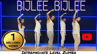 Bijlee Bijlee  Intermediate Level Zumba Choreo  Akshay Jain Choreography [upl. by Puett]