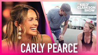 See Carly Pearce amp Tim McGraw’s Hilarious Workout [upl. by Kress]