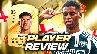 85 RASHFORD PLAYER REVIEW EAFC 24 ULTIMATE TEAM [upl. by Mary908]