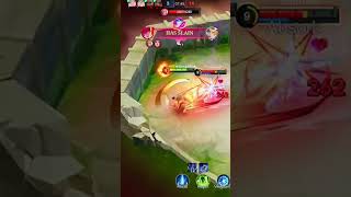 Yin AOT skin eren mobilelegends gameplay yin attackontitan aot mlbb highlights viralvideo [upl. by Lorelei]