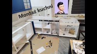 Montaż mebli kuchennych  montage kitchen [upl. by Mauchi]