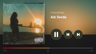 HelinMelek Adı Sevda Cover Lyrics Video [upl. by Coke125]