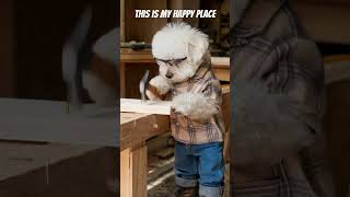 Top Funny Video  Bichon Frise in his happy place [upl. by Rafaelita459]