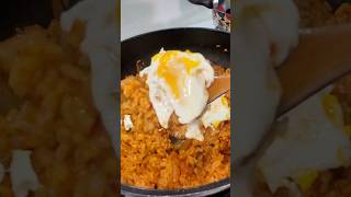 Kimchi fried rice koreanfood [upl. by Hsepid348]