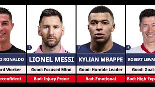 Top 10 Footballers Their Good amp Bad Habits ⚽  Surprising Truths Revealed 🌟tonkeyslide [upl. by Mason]