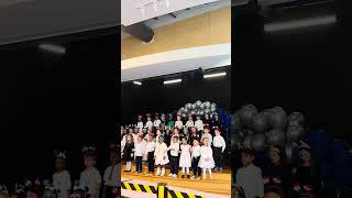 Aarna  Winter Performance  Harmony school  snow flakes song [upl. by Readus]