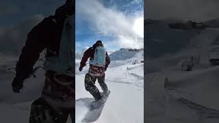 Learning snowboarding  Exercises for Beginners snowboarding snowboard [upl. by Else]