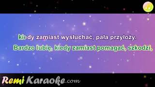 Mleko  Kto dogoni psa karaoke  RemiKaraokecom [upl. by Enaoj]