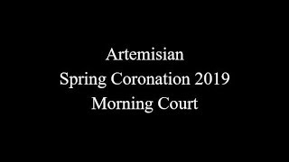 Spring Coronation 2019 Morning Court [upl. by Ihdin]