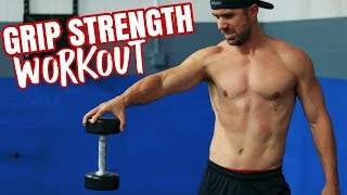 Grip Strength WORKOUT inspired by Brian Shaw  Strong Hands [upl. by Gladwin]