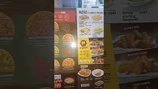 PIZZA HUT MENU [upl. by Cindee]