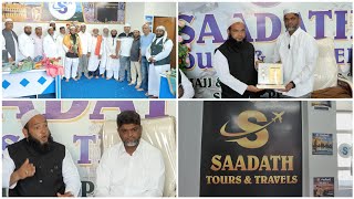 South india Hajj amp Umrah Association Appointed To Syed Yahiya Sadaat Travels As a TS President [upl. by Elahcar]