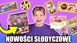 TESTUJĘ NOWOŚCI SŁODYCZOWE 😱🍫 MARZEC  Dominik Rupiński [upl. by Bixby677]