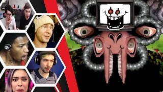 Lets Players Reaction To Seeing Omega Flowey  Photoshop Flowey  Undertale [upl. by Alenson]