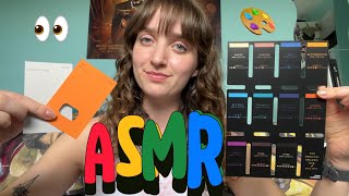 ASMR colour tests for sleep  relaxation 🎨 [upl. by Ecnerret]