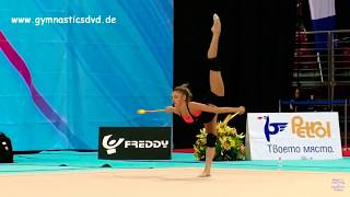 Alexandra Soldatova  Clubs Podium Training  WC 2018 SOFIA [upl. by Harbard282]