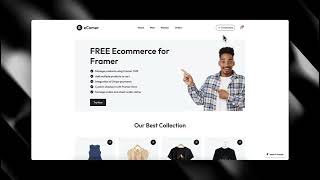 eComer – the FREE Ecommerce Solution for Framer a stepbystep video guide [upl. by Nalrah82]