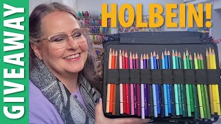 HOLBEIN Colored Pencils  3Month Review amp GIVEAWAY [upl. by Kylen225]