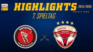 Eisparaten Crimmitschau vs Lausitzer Füchse Game Highlights [upl. by Vernon]