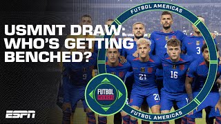 Who should be BENCHED for USMNT after Jamaica draw  ESPN FC [upl. by Solracnauj]