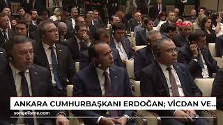 Cumhurbaşkanı Erdoğan Vicdan ve sorumluluk sahibi olan tüm kesimlerin ellerini taşın altına koym [upl. by Brecher672]