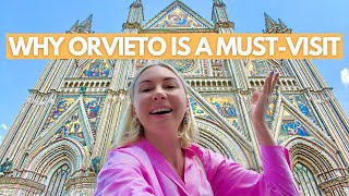 ORVIETO ITALY  Your PERFECT DAY TRIP From Rome I Italy Travel [upl. by Akeylah]