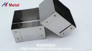 High temperature sintered vessel [upl. by Ettevy]