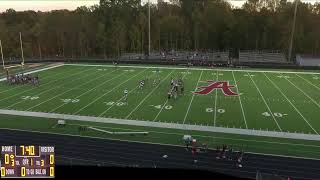 Amherst County High School vs Rustburg B Team Mens Varsity Football [upl. by Lottie128]