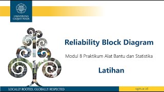 MODUL 8 Reliability Block Diagram  Part 2 Latihan [upl. by Nyroc]