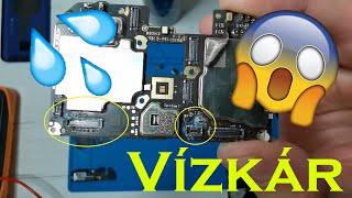 📳Xiaomi Redmi 8 💧vízkáros💧 telefon javítása  ☢️ Xiaomi Redmi 8 Water damage repair✅ [upl. by Nylrebma]