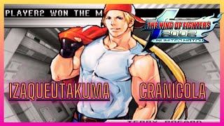 The King of Fighters 2002 Unlimited Match  ▶ IZAQUEUTAKUMA VS Cranícola  🕹🎮Casual Match🎮🕹 [upl. by Oina104]