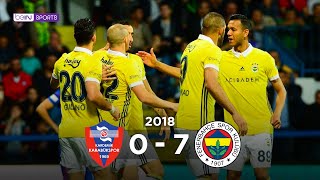 K Karabükspor 0  7 Fenerbahçe  Maç Özeti  201718 [upl. by Ailemaj]