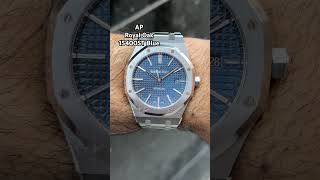 My new 41mm Audemars Piguet Royal Oak Blue Dial 15400 ytshorts audemarspiguet [upl. by Eciuqram]