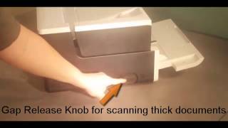 Kodak i2900i3000 Scanner  Rear Exit amp Gap release Options [upl. by Yetac]