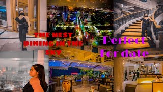 THE NEST DINING IN THE SKY AT VIVERE HOTEL ALABANG PERFECT PLACE FOR ROMANTIC DATE [upl. by Oijres]