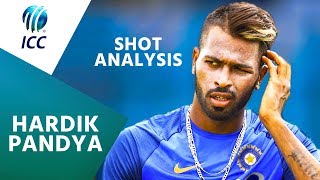 Hardik Pandya Analyses THAT Shot Against Pakistan  ICC Player Feature [upl. by Lladnik]