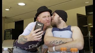 Corey Taylor of Stone Sour  Slipknot Visits Paralyzed Fan in Hospital [upl. by Fife592]