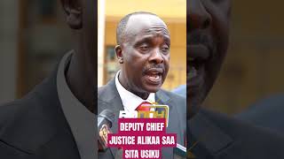 Danstan Omari Deputy Chief Justice sat at 12AM to make decisions alone SemaNaRonny [upl. by Pontone]