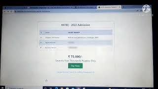 KIIT Councelling fee  Kalinga Councelling fee payment [upl. by Ecirehc]