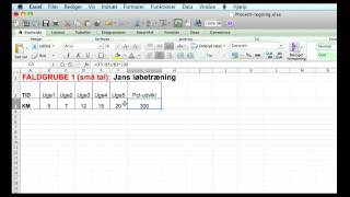 Journalistik 03A Regneark Excel Beregning af udviklingsprocent [upl. by Bodwell906]