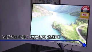 Unboxing dan Review monitor ViewSonic Vx2476 smhd [upl. by Yssirhc518]