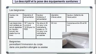 norme equipement sanitaire [upl. by Eisac]