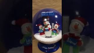 Gemmy 13” Tabletop Snowglobe Let it Snow [upl. by Coffey]