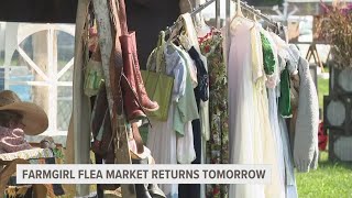 Farmgirl Flea Market returns with over 180 vendors [upl. by Sadoc750]