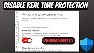 Disable Windows Defender on Windows 10  Turn Off Antivirus [upl. by Assillim]